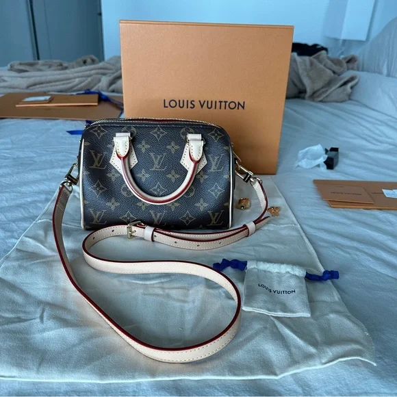 Louis Vuitton Speedy 20 with Vachetta strap - Picture 1 of 10